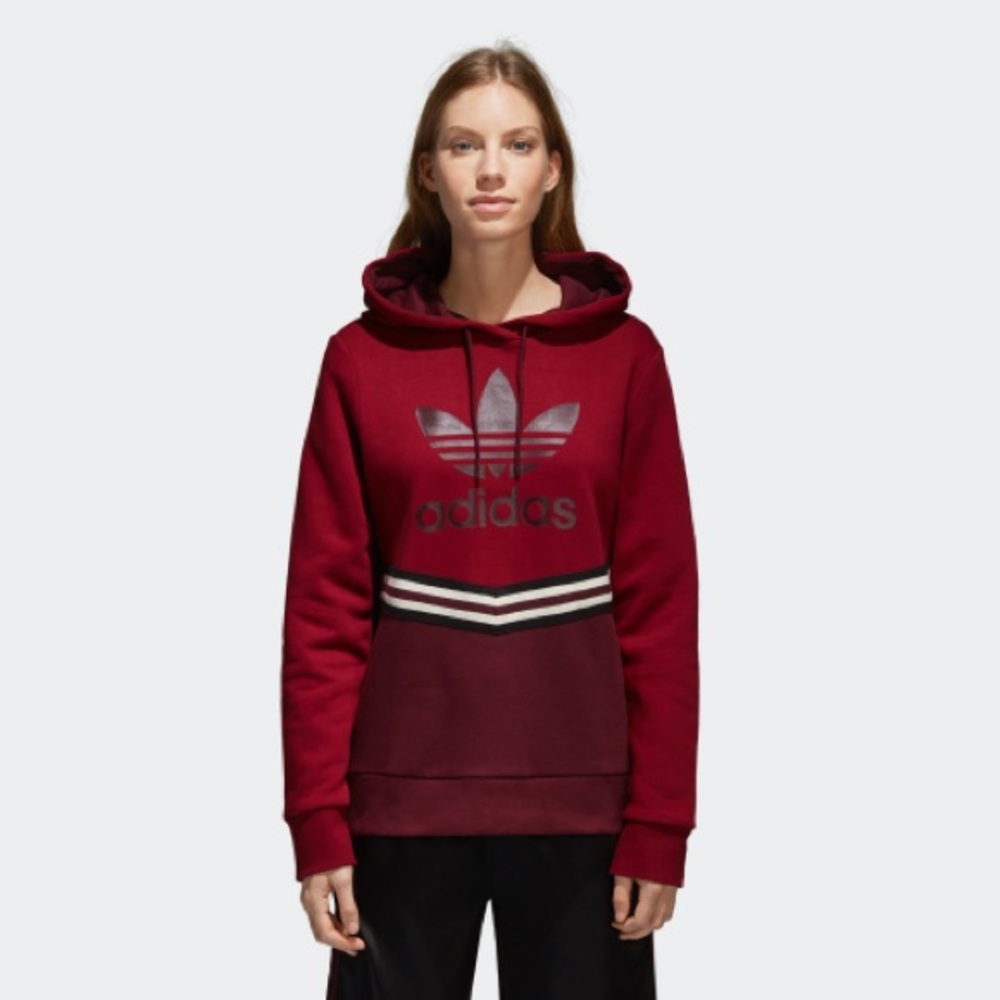NWT Adidas Maroon Adibreak Hoodie